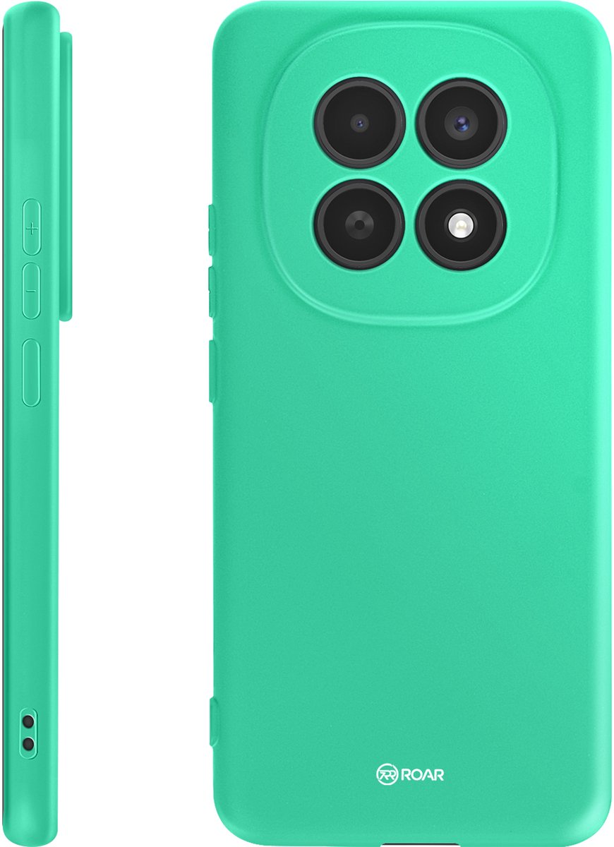R-O-A-R, Hoesje voor Redmi Note 15 Serie Colorful Jelly van Siliconen Matte Afwerking, Muntgroen