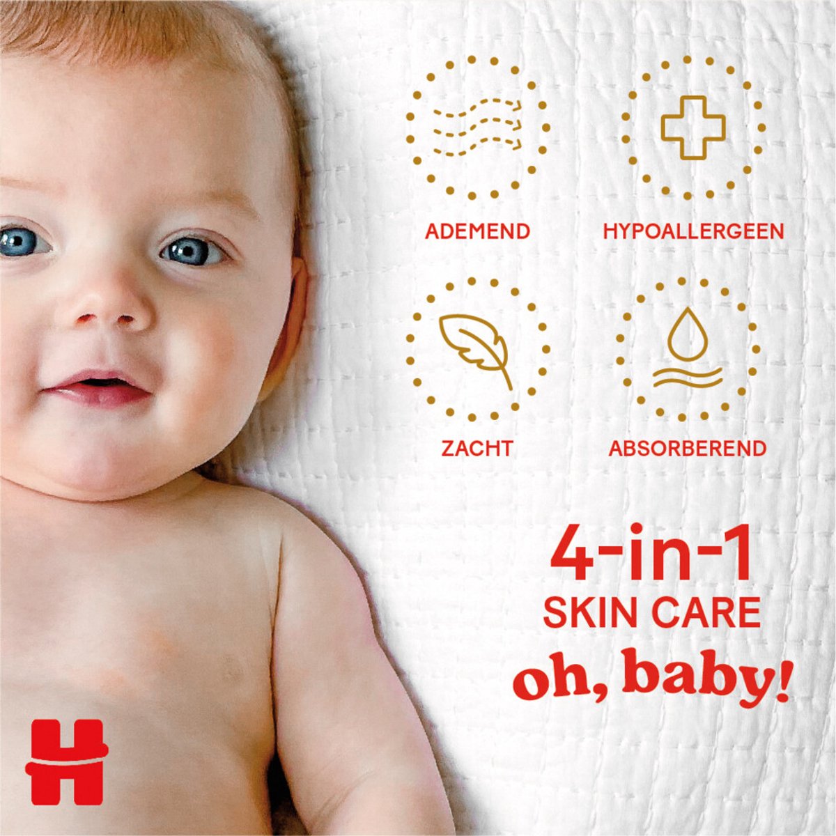 Huggies Extra Care Newborn Luiers Maat 1 (2 - 5 kg) - 28 stuks