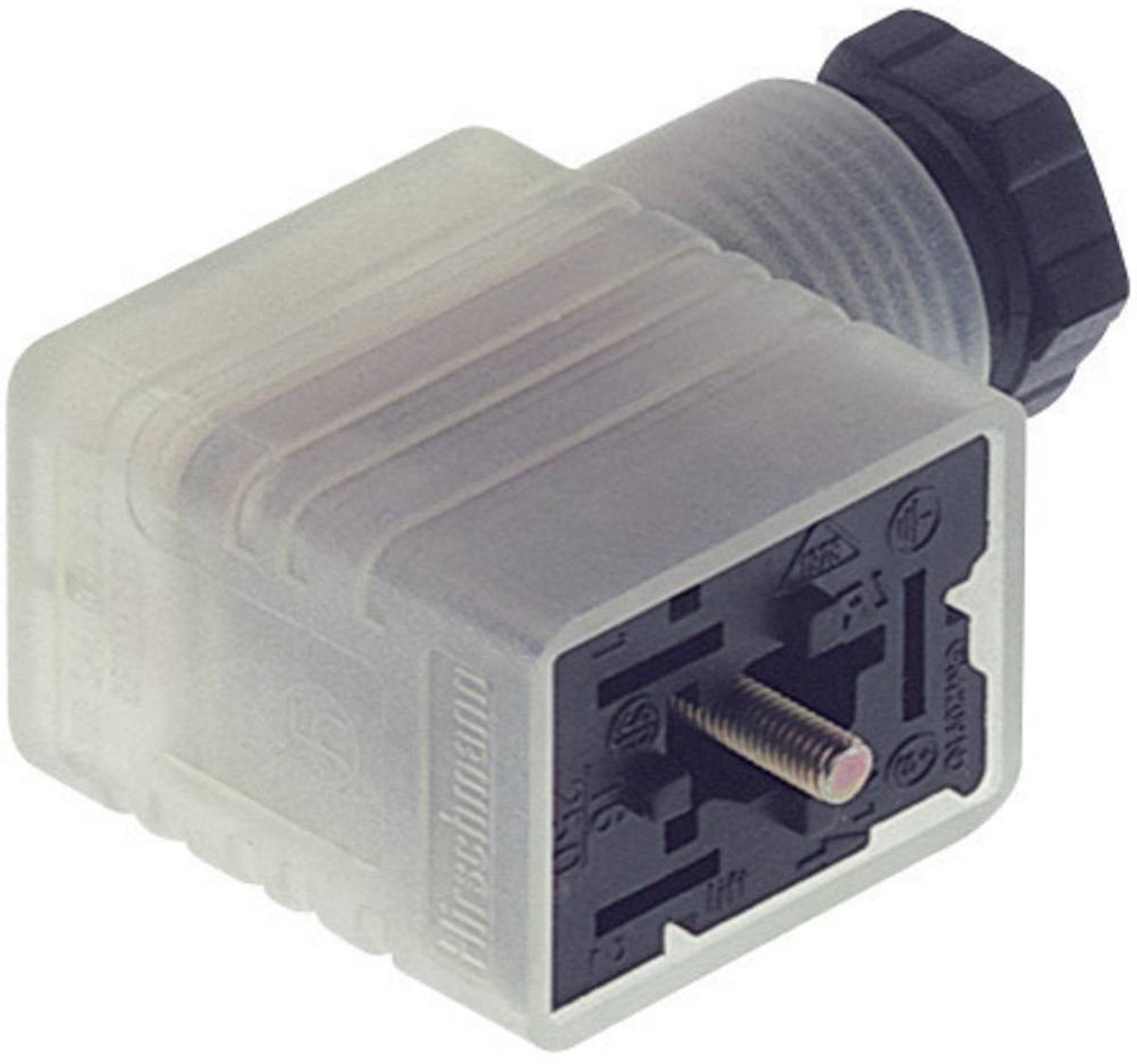 Hirschmann GML 216 NJ LED 24 HH 934 458-002-1 Zwart Aantal polen:2 + PE Inhoud: 1 stuk(s)