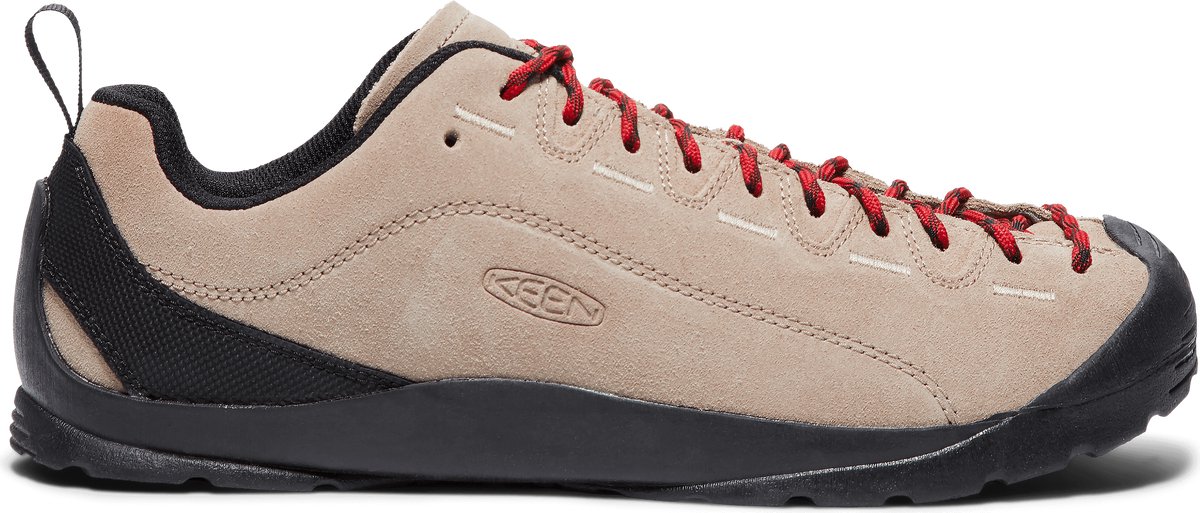 Keen Jasper Heren Sneakers Suede Mink Taupe