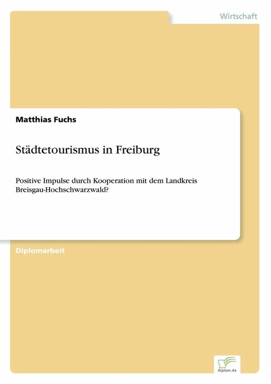 Städtetourismus in Freiburg - cover