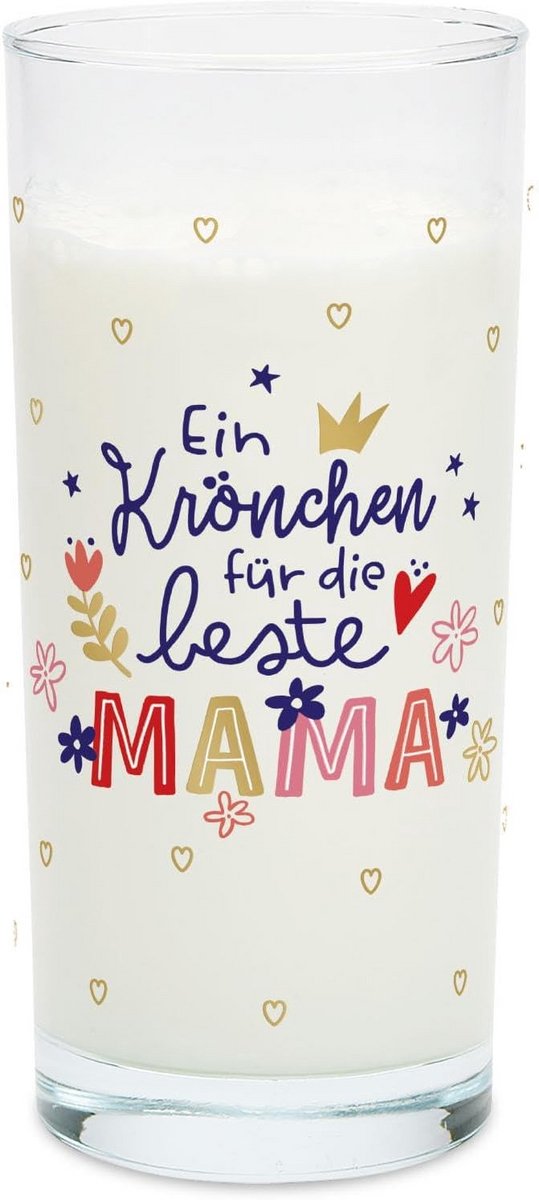 Groot Drinkglas met Uniek Motief - 50 cl - Ideaal Cadeau