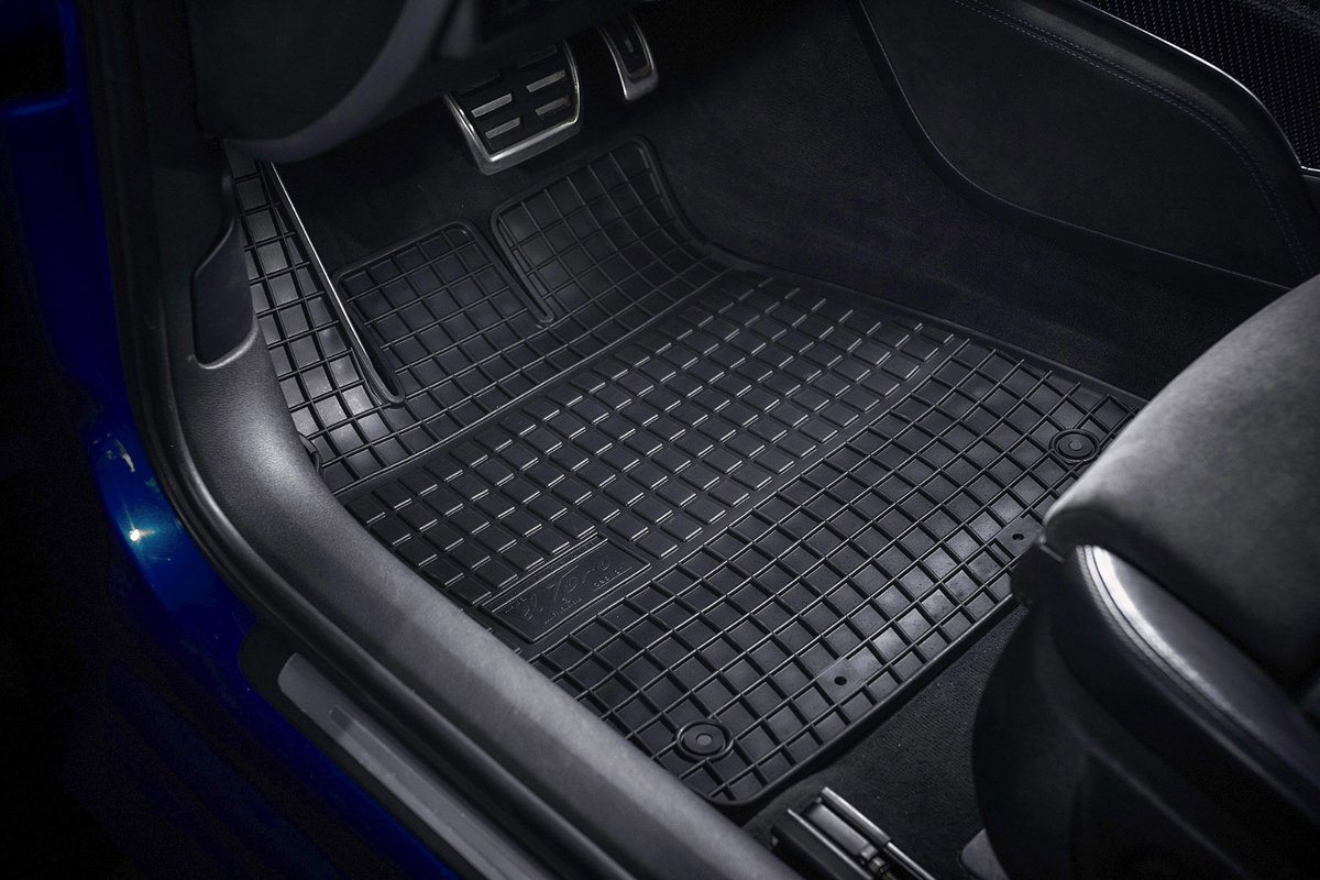 Wielganizator SolidPRO Serie - Rubber Auto Vloermatten - Zwart - Voor Nissan NV200 – foto 3