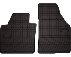 Wielganizator SolidPRO Serie - Auto Rubber Mat - Volkswagen Caddy 2K 2FL - 1e Rij - Zwart