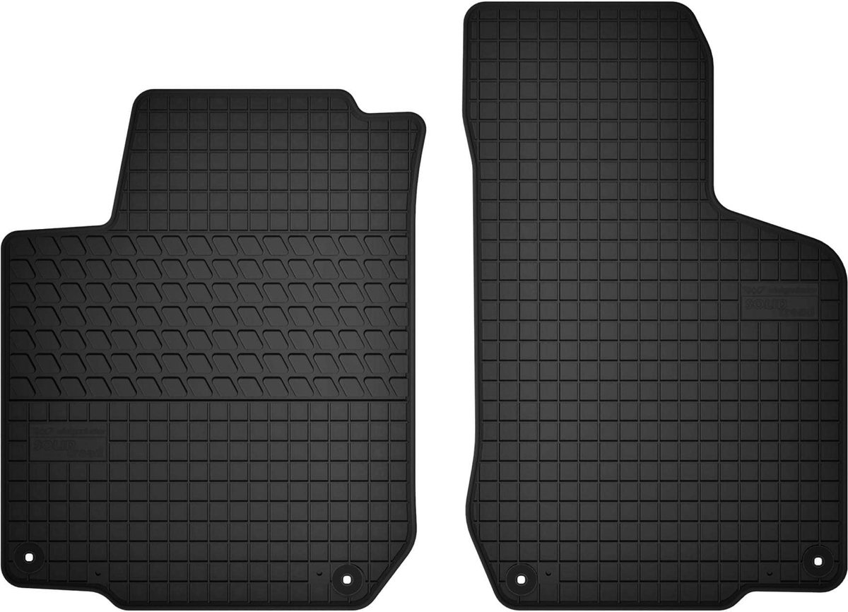 Wielganizator SolidTread Serie - Rubber Automatten - Skoda Octavia I - Zwart - Perfecte Pasvorm