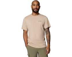 Columbia CSC™ Outdoor Back Graphic Tee Heren Outdoorshirt - Ancient Fossil, Shining Sandscape