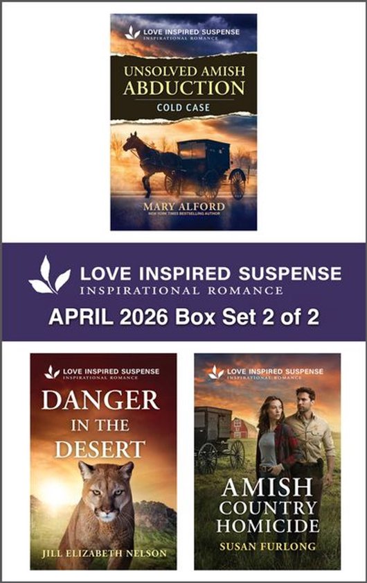 Love Inspired Suspense April 2026 - Box Set 2 of 2 - cover