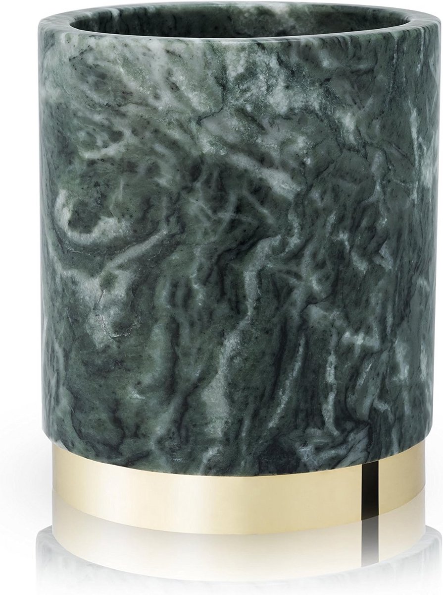 Luxe Wijnkoeler Emerald en Goud, Houdt Fles Perfect Koel