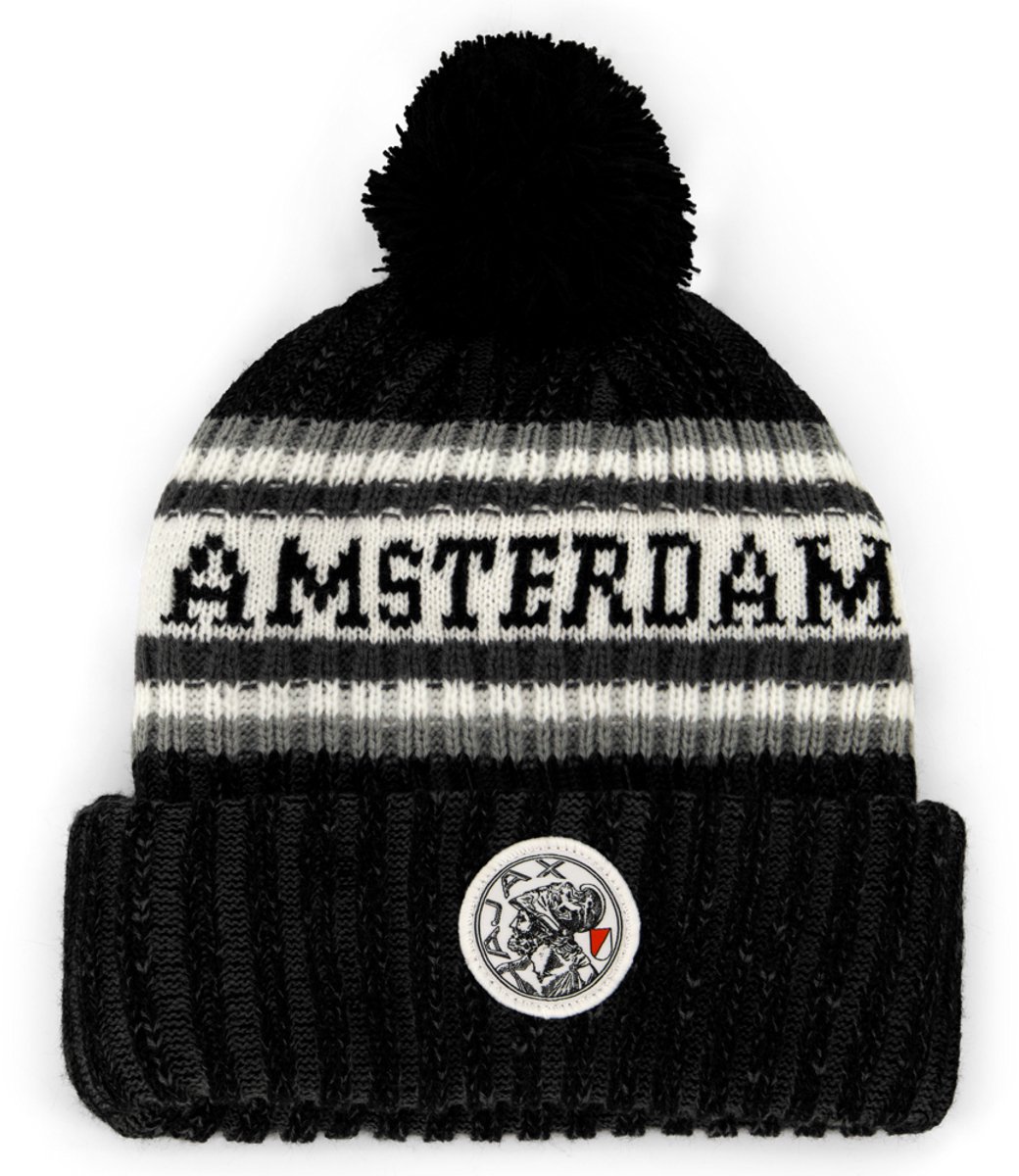 Ajax Muts Grijs Oud Logo