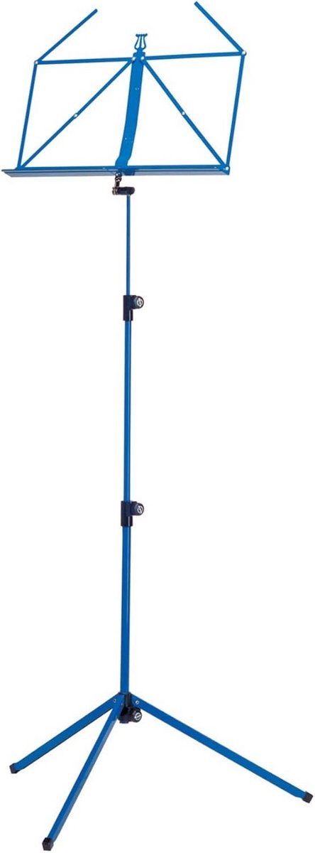 Muzie standaard Blauw Telescoop Model In Hoogte Verstelbaar