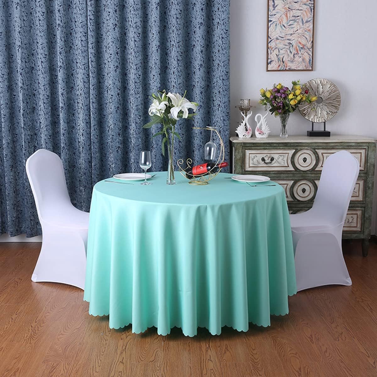 Ronde Tafelloper Premium Polyester voor Feest en Diner