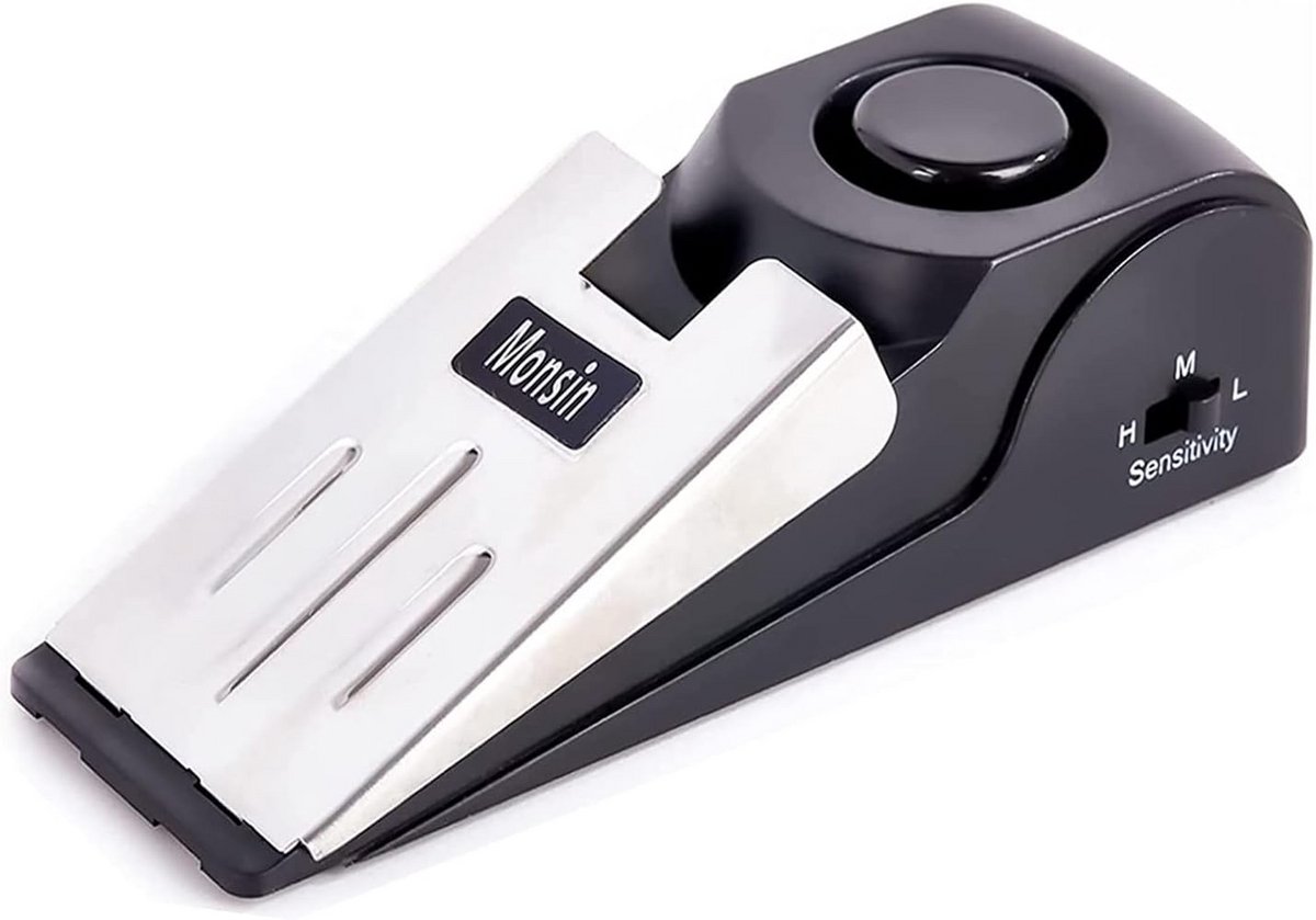 Draadloze Deurstopper met Luid 120dB Alarm voor Extra Veiligheid
