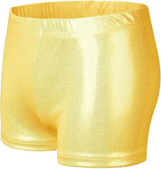 Glanzende Sportshorts Meisjes voor Dans, Gymnastiek en Yoga (3-12 jaar) — afbeelding 2
