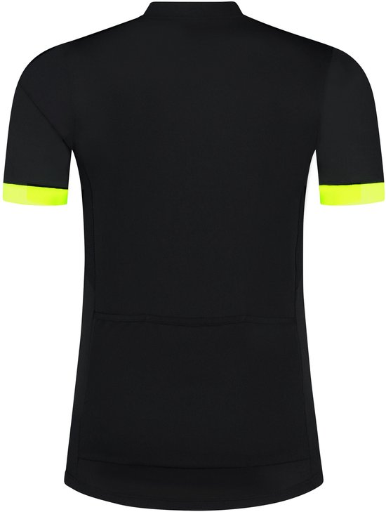 Rogelli Core Fietsshirt Heren - Korte Mouwen - Zwart Fluorgeel - S van Rogelli — afbeelding 5