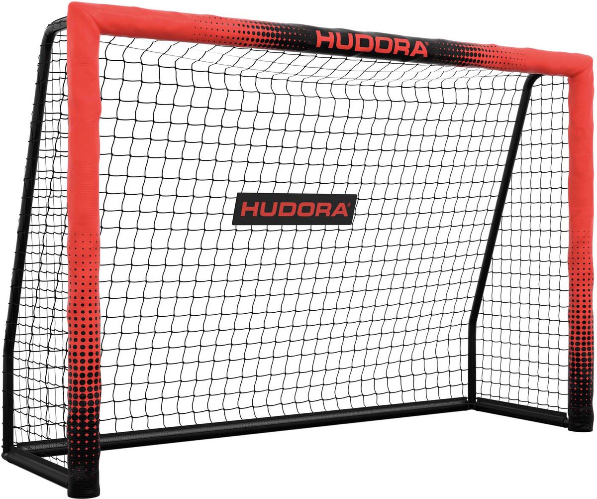 HUDORA Voetbaldoel Pro Tect 180 - Rood