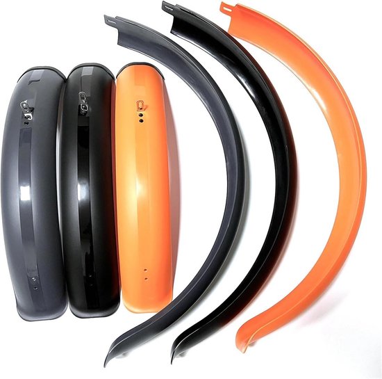 Spatbordset voor Mountainbike, Fatbike, Vouwfiets 20-26 Inch, 4,0 Inch Banden, Duurzaam PP