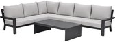 Garden Impressions Sorelli loungeset 5-delig - donker grijs