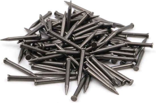 100x Stalen Pennen Platte Kop Verzonken Kop Blank Staal 1,5 x 15 mm | bol