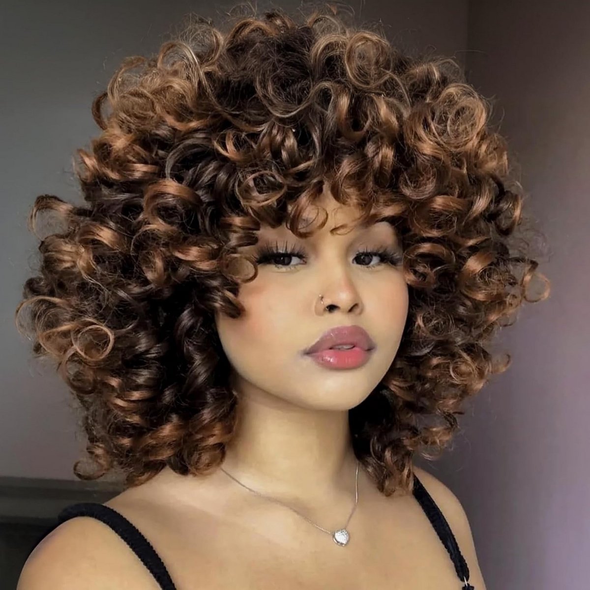 8 Inch Afro Krullend Gehaakte Haar Extensions Ringlet Wand Krullen voor Vrouwen