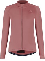 Rogelli Essential II Dames Lange Mouw Fietsshirt - Lange Rits - Roze