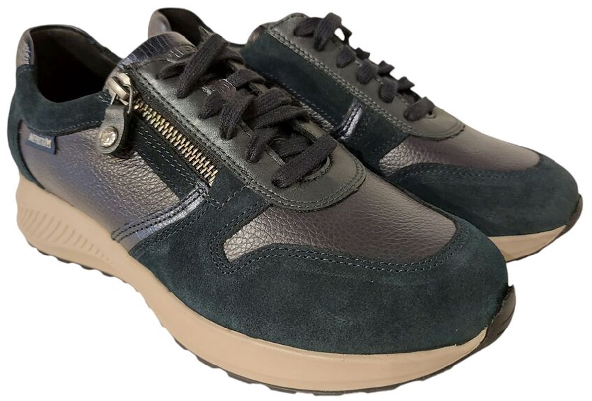 Mephisto Dames Sneaker Kim Blauw