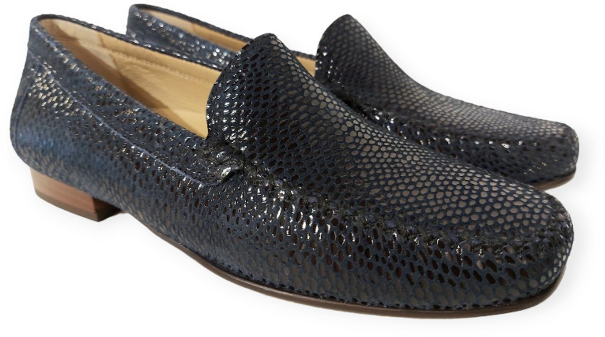 Sioux Mocassin Instapper Campina 67110 Indigo Blauw