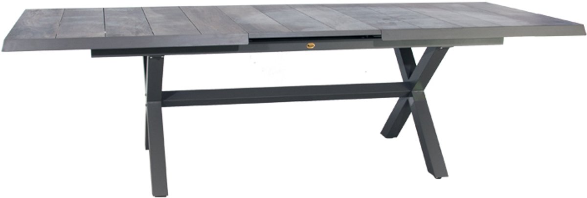 Oosterik home - Uitschuifbare dining tafel Newport Concrete Taupe