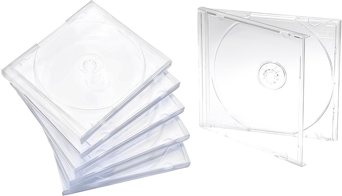 Standaard CD Jewel Cases Enkel Stuks Verpakking - 25 Stuks