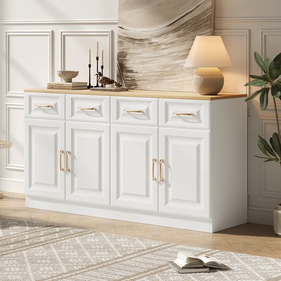 Kauf Unique Kommode Ddeluc, Wohnzimmer-Set mit 2 Türen und Regalen, Wohnzimmer-B
