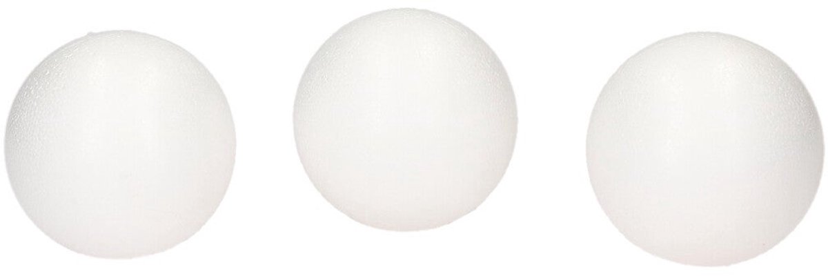 FunCakes Dummy Bol - Ø7 cm - pk/3 - Piepschuim Ballen - Taartdecoratie