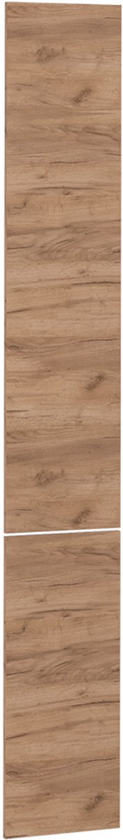 Vicco R-Line Keukenfront – 29.6 x 196 cm meubelfront voor de hoge apothekerskast Krachtige eik goud