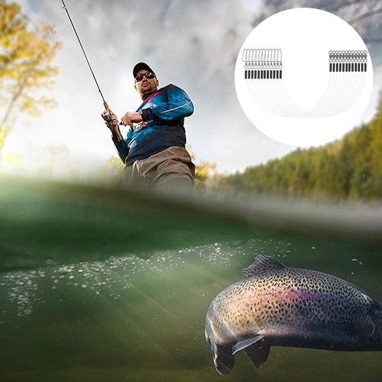Allecta - Fluorocarbon Visleaders Set voor zoutwater vissen - 12 stuks van Allecta — afbeelding 4