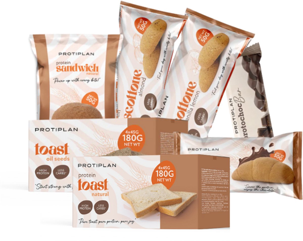 Protiplan - Protiplan Bundle - 401,9 g - Low carb snack