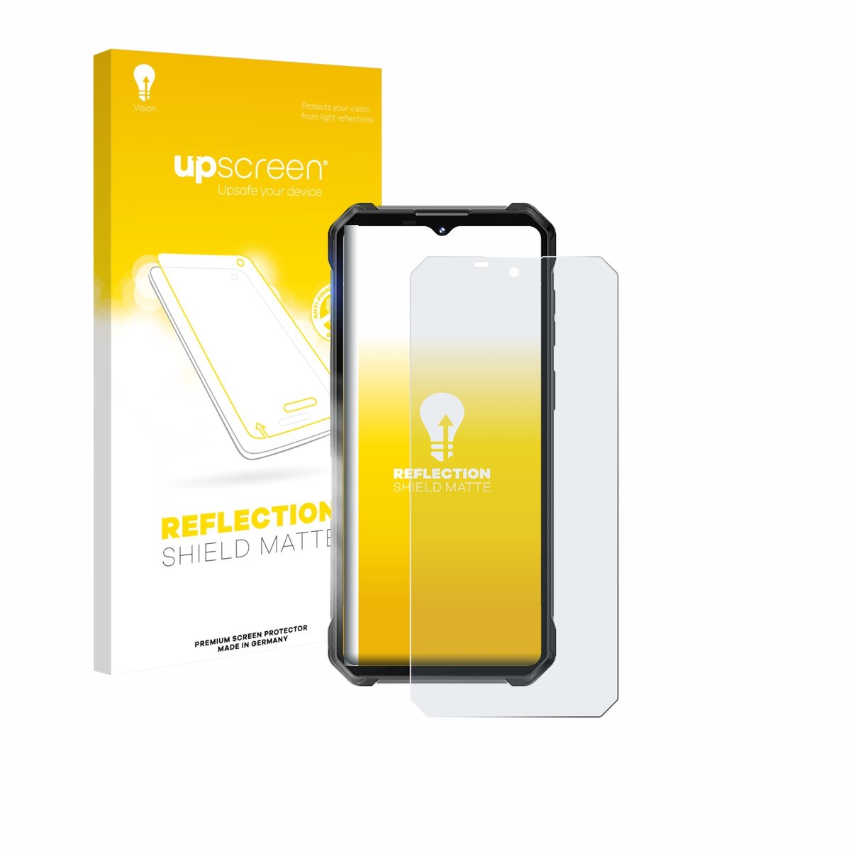 upscreen - Screenprotector voor Oukitel WP53 Pro - Folie Beschermfolie anti glare matte