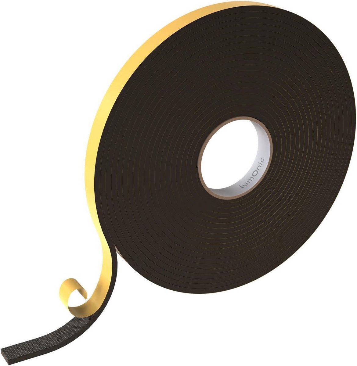 Zelfklevende EPDM Schuimband 10 Meter - 20x5mm Afdichtingsstrip voor Ramen en Deuren