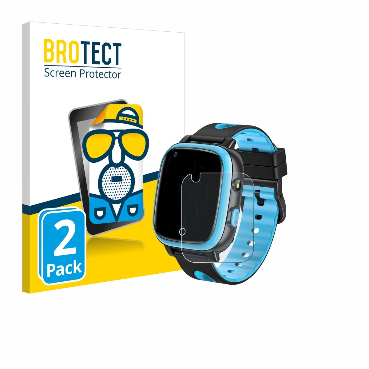 BROTECT - Screenprotector voor Aduogeng T5 - Folie Beschermfolie matte 2 Stuks