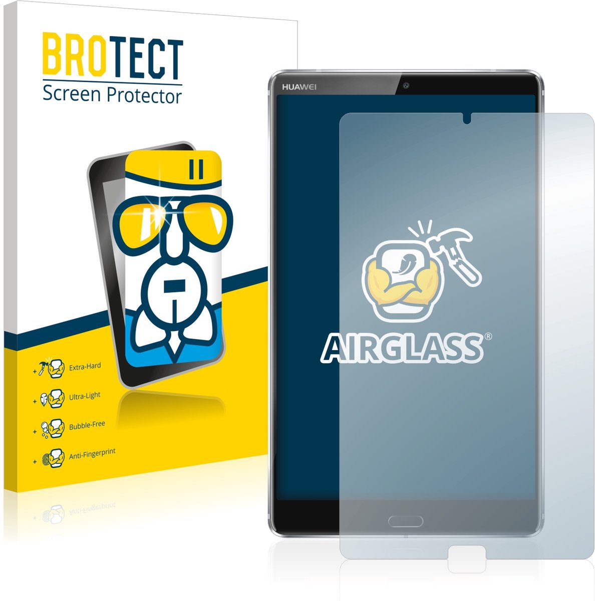 Screenprotector voor Huawei MediaPad M5 8.4 Beschermglas transparant