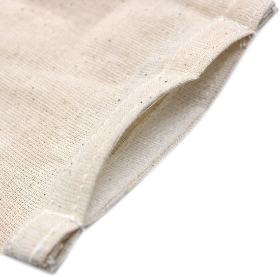 Natuurlijk katoenen oogkussen zonder vulling - inhoud 113 gram - 4 stuks van Merkloos — afbeelding 3