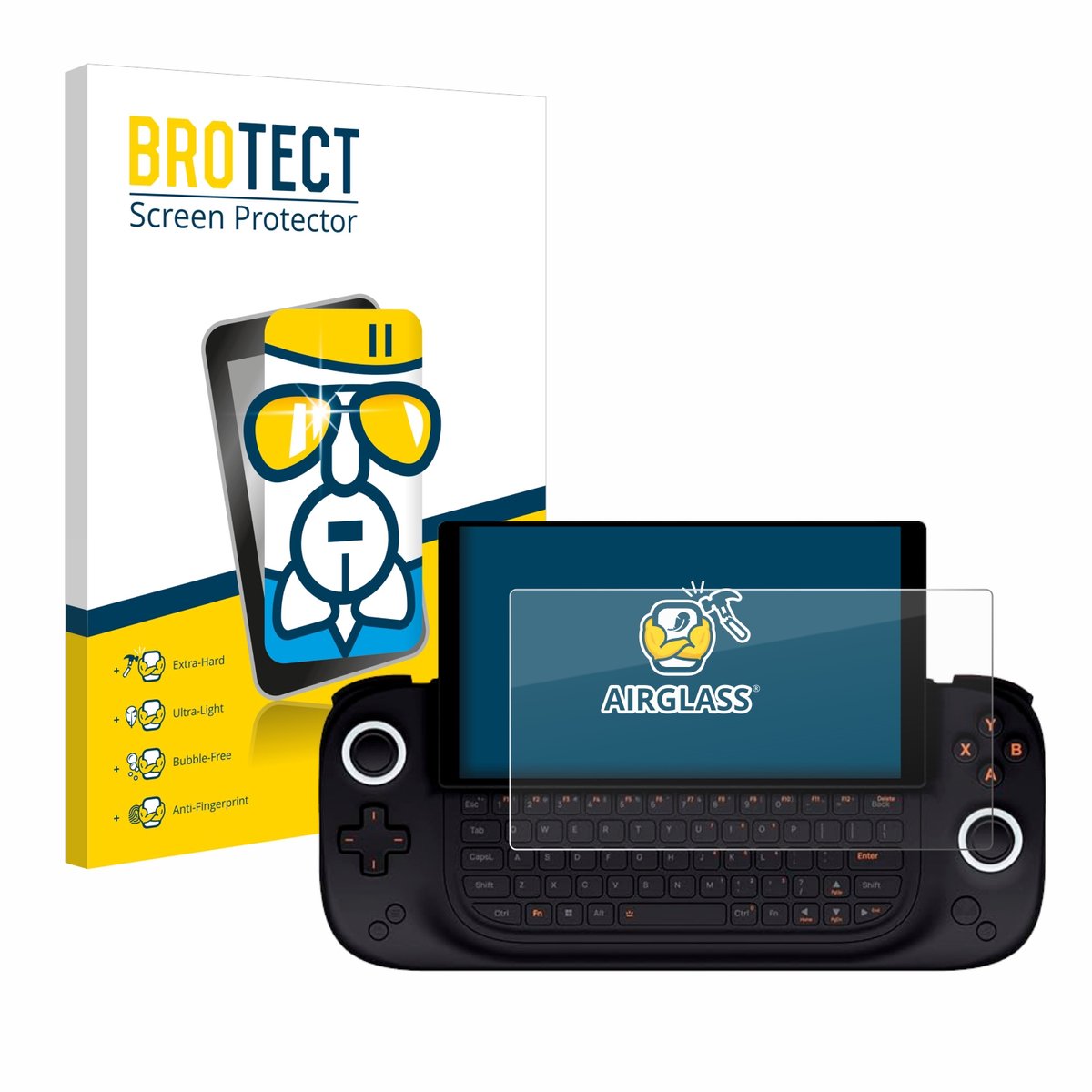Screenprotector voor Ayaneo Slide Beschermglas transparant