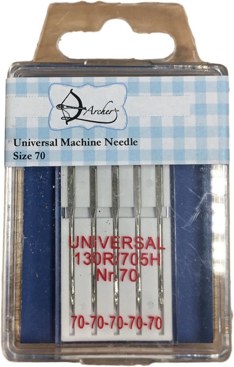 Set universele naalden voor naaimachines - 10 stuks