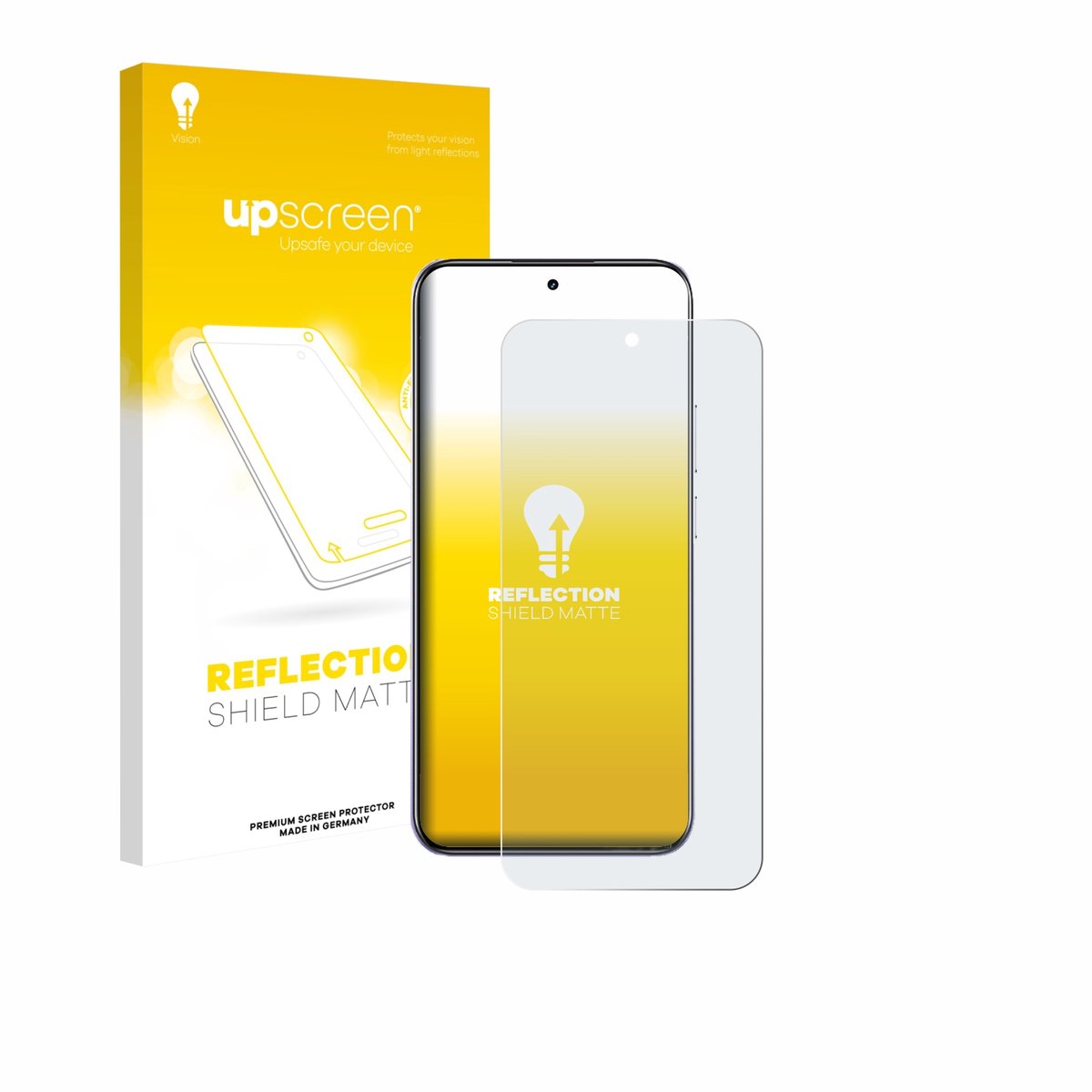 upscreen - Screenprotector voor realme C85 Pro - Folie Beschermfolie anti glare matte