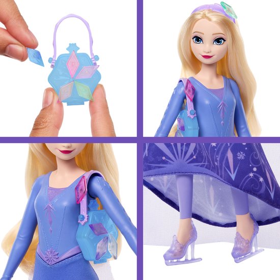 Disney Frozen Jewel reveal Schaatsende Elsa Modepop van Disney Frozen — afbeelding 5