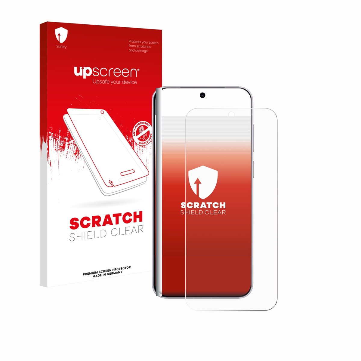 upscreen - Screenprotector voor Vivo X300 Pro - Folie Beschermfolie transparant