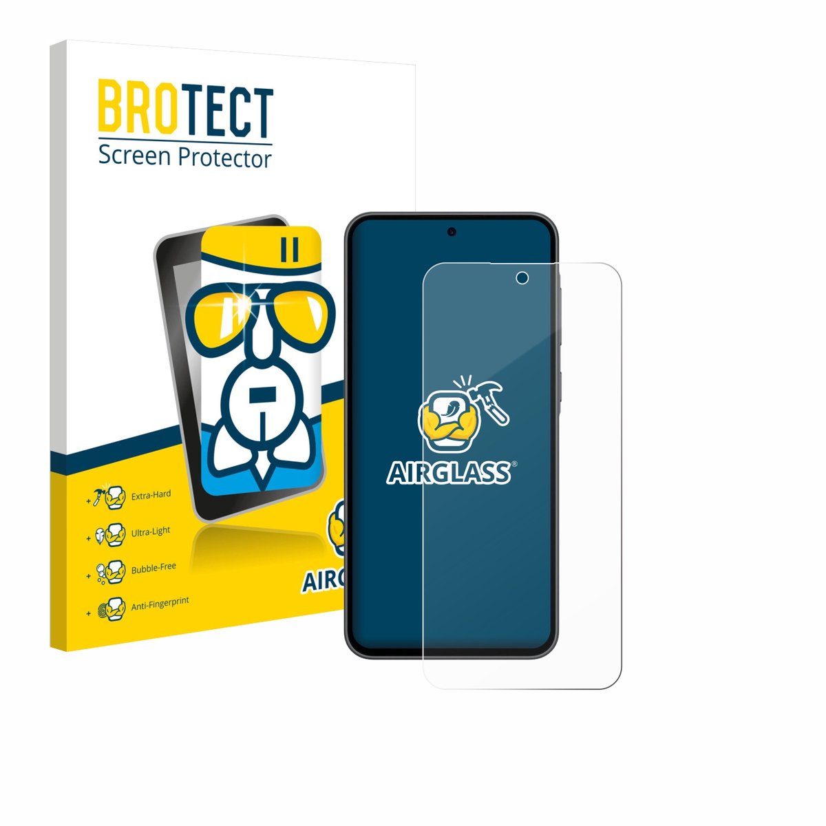 Screenprotector voor Samsung Galaxy A36 5G Enterprise Edition Beschermglas transparant