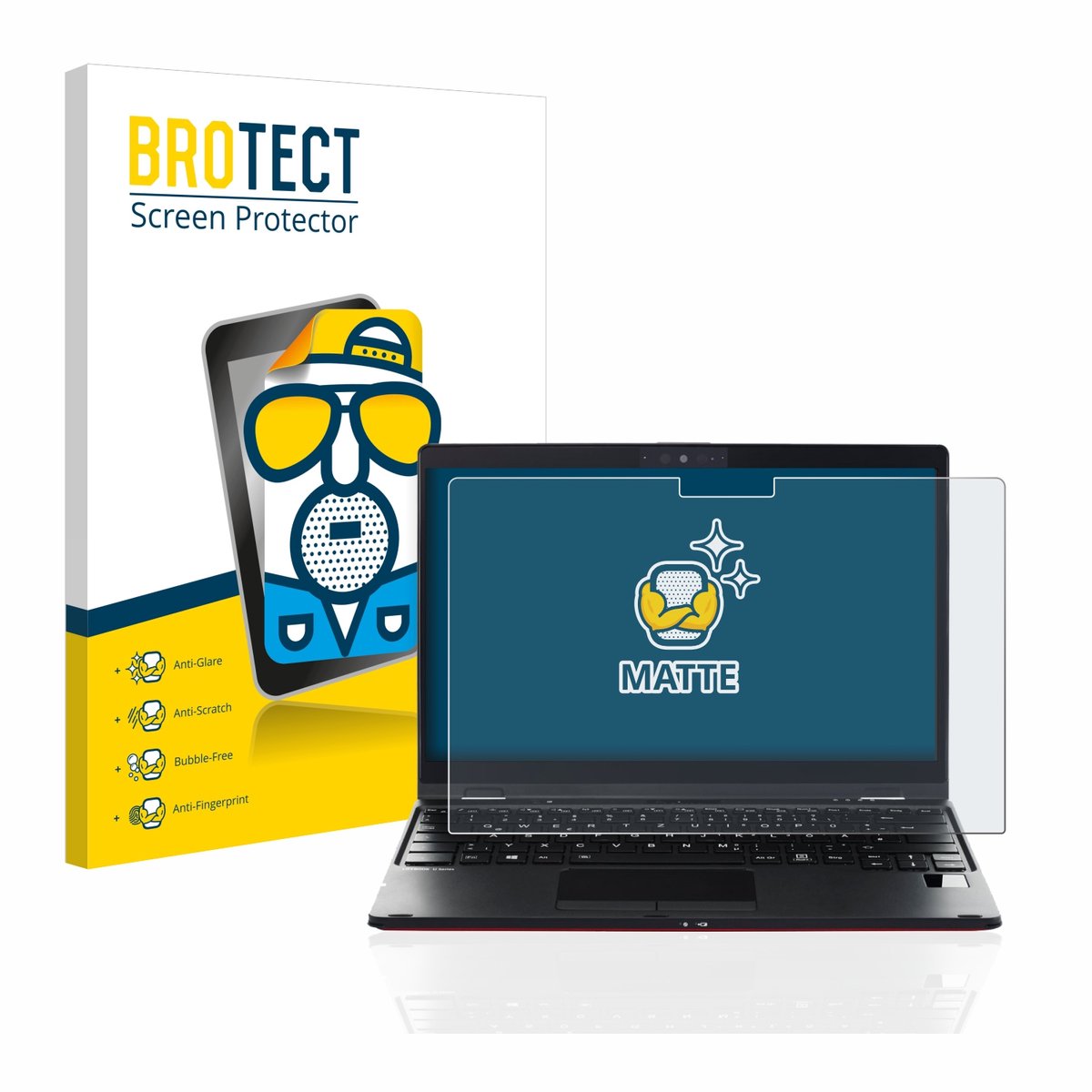 BROTECT - Screenprotector voor Fujitsu Lifebook U9311X - Folie Beschermfolie matte