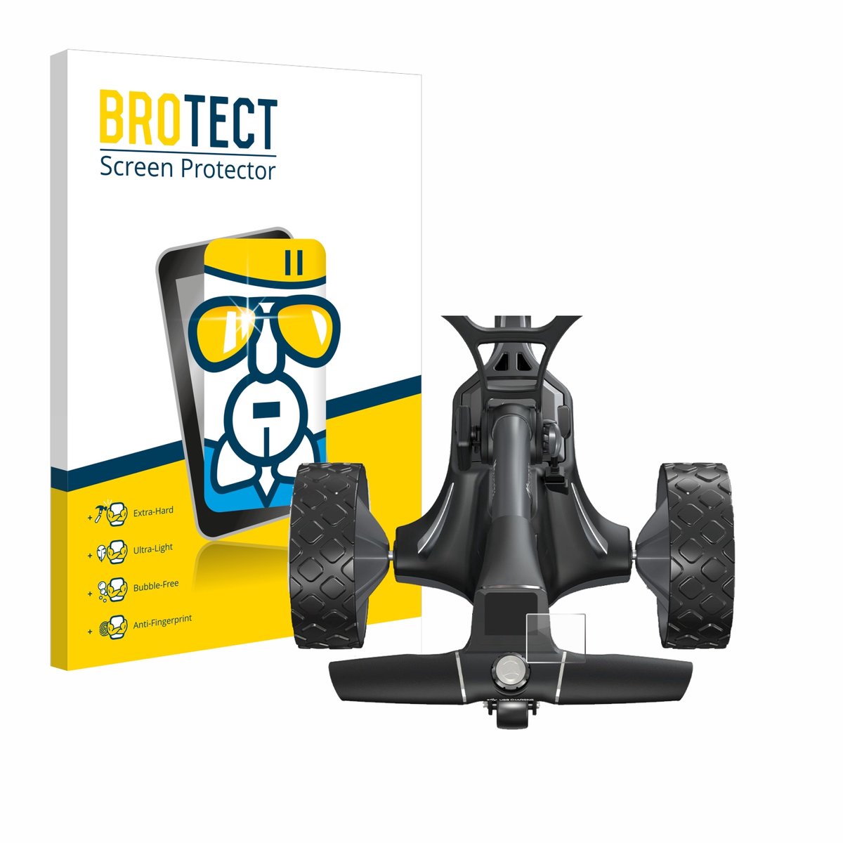 Screenprotector voor Motocaddy M7 GPS Electric Trolley Beschermglas transparant
