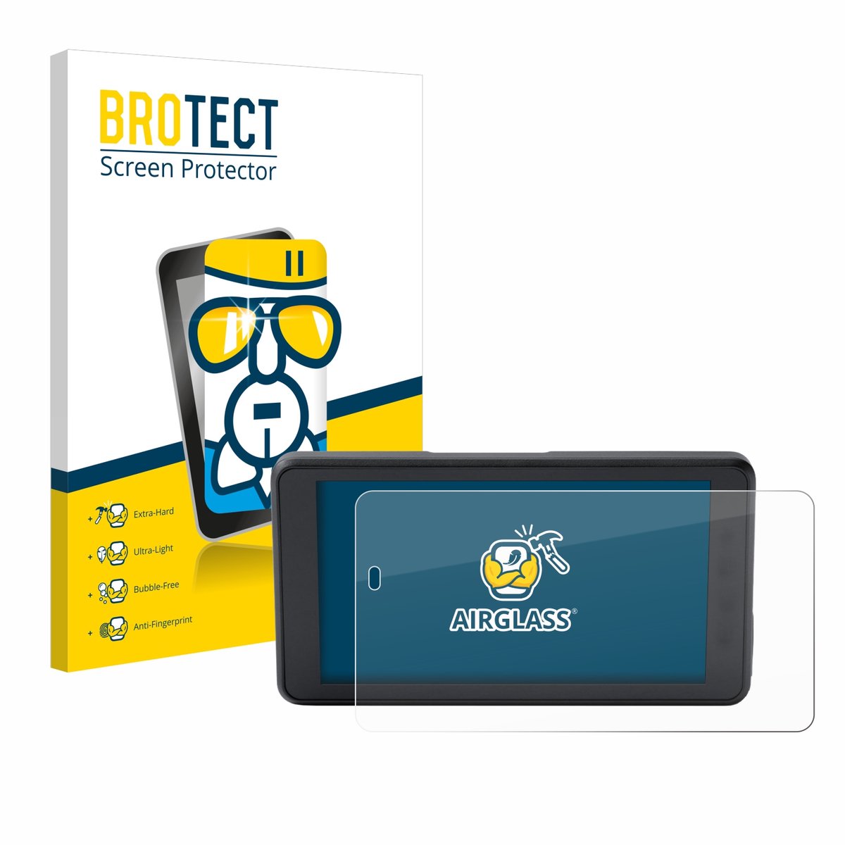 Screenprotector voor BMW ConnectedRide Navigator Beschermglas transparant