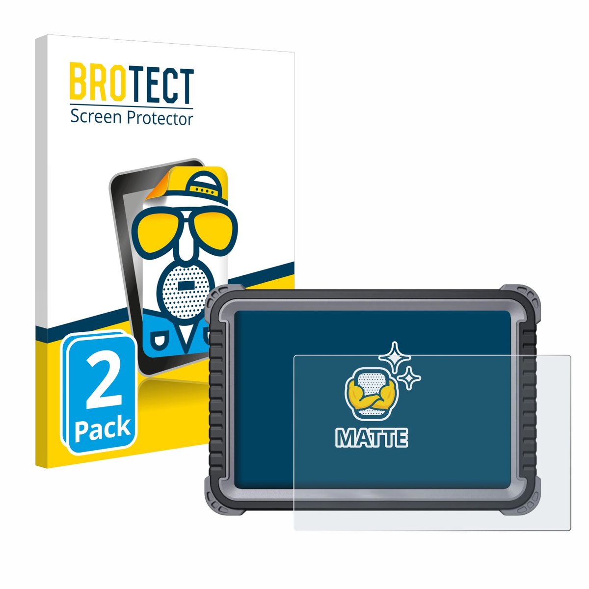 BROTECT - Screenprotector voor Topdon Phoenix Plus - Folie Beschermfolie matte 2 Stuks