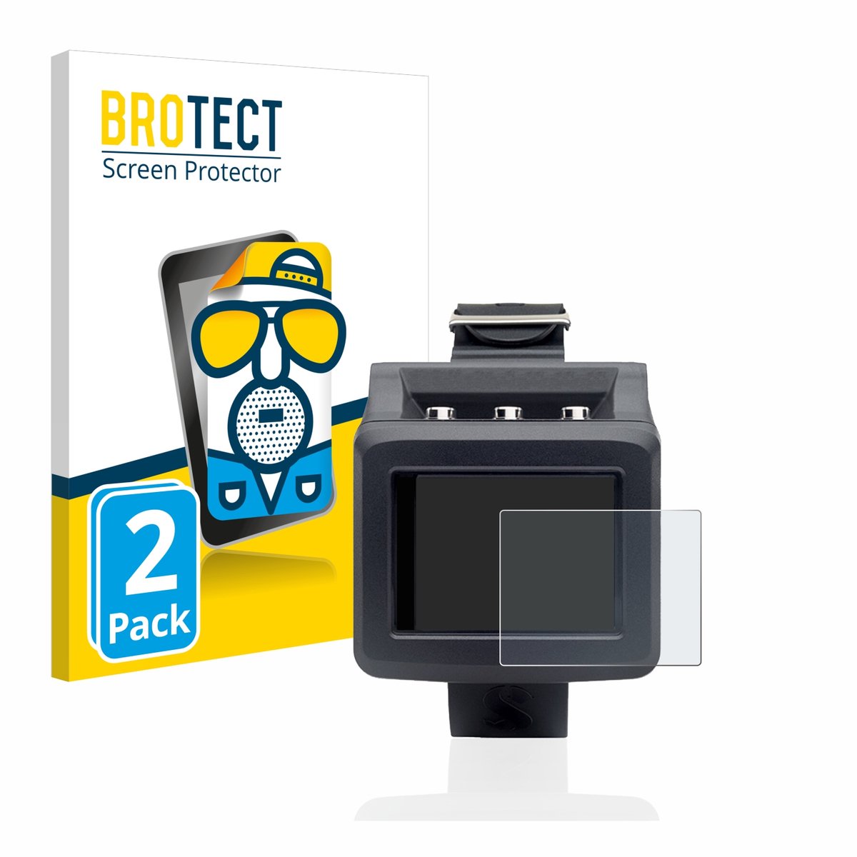 BROTECT - Screenprotector voor Uwatec Galileo G2 - Folie Beschermfolie matte 2 Stuks