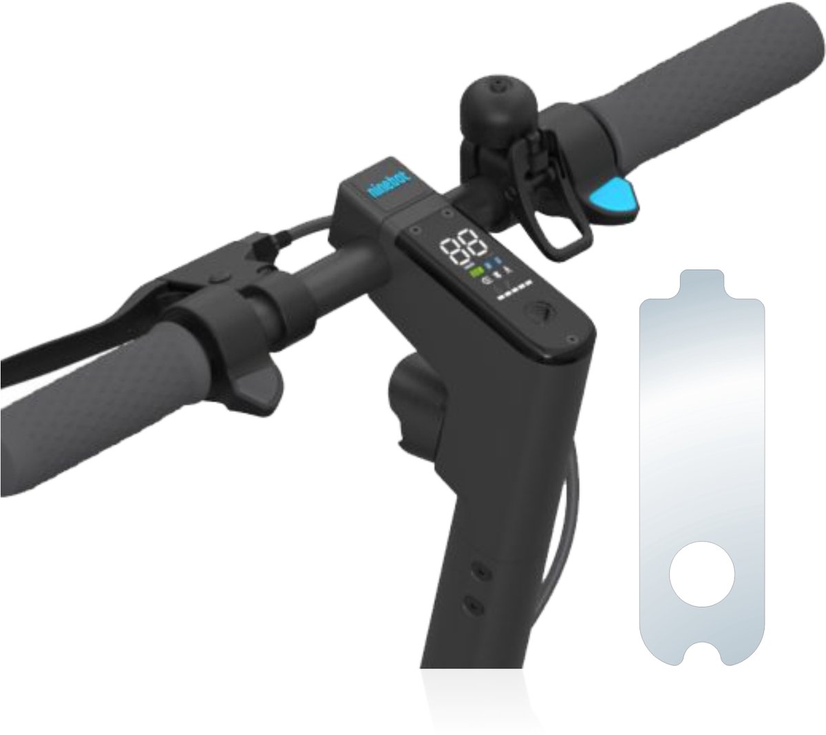 Screenprotector voor Segway Ninebot KickScooter MAX G30D Beschermglas transparant – foto 6